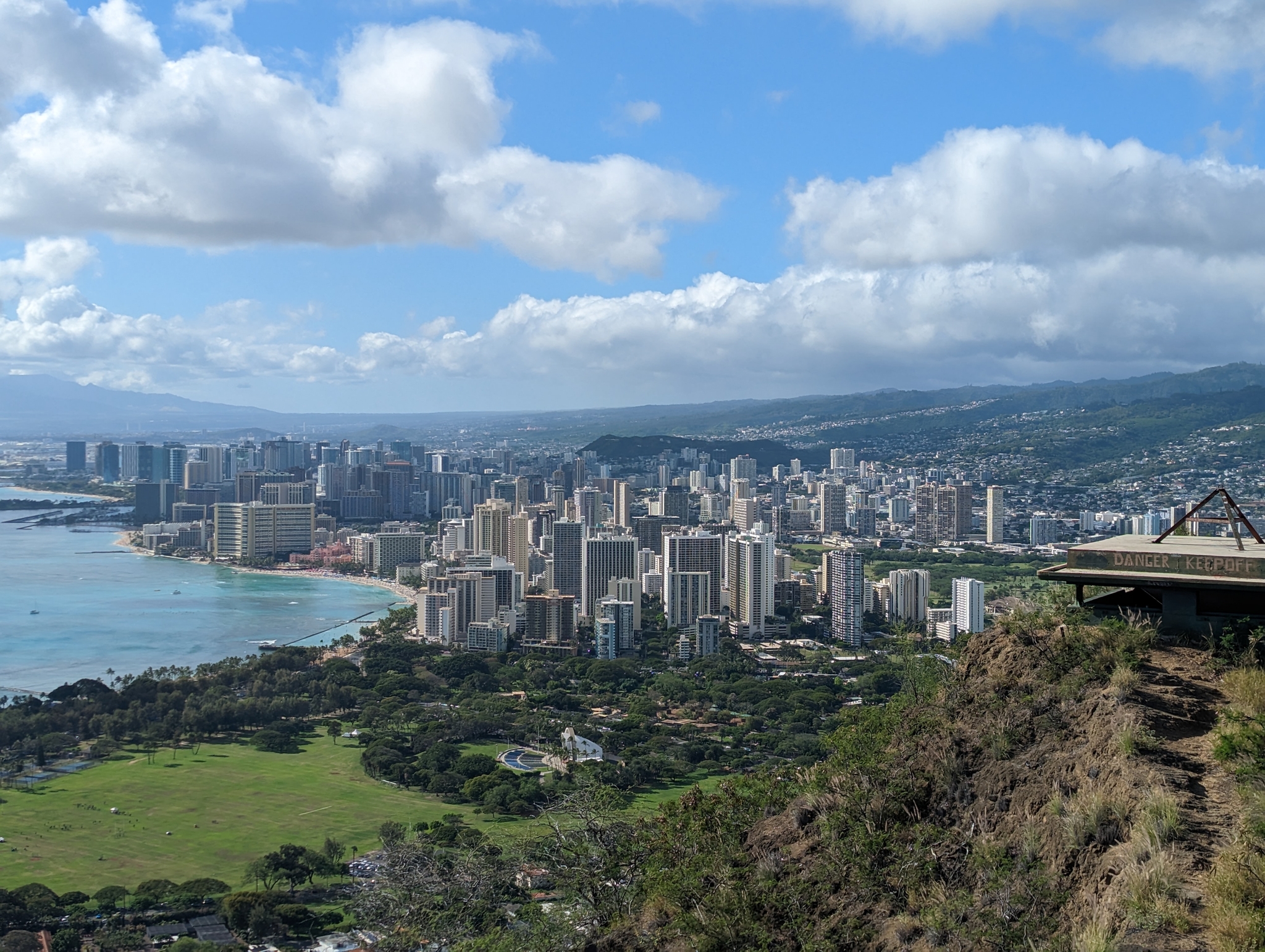 Oahu, Hawaii in March of 2023